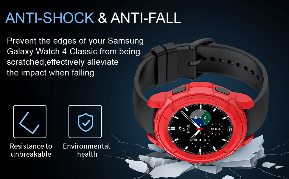 Galaxy - galaxy watch4 ケース付き Amazon.com: Samsung Galaxy Watch 4 Classic 46mm Protective