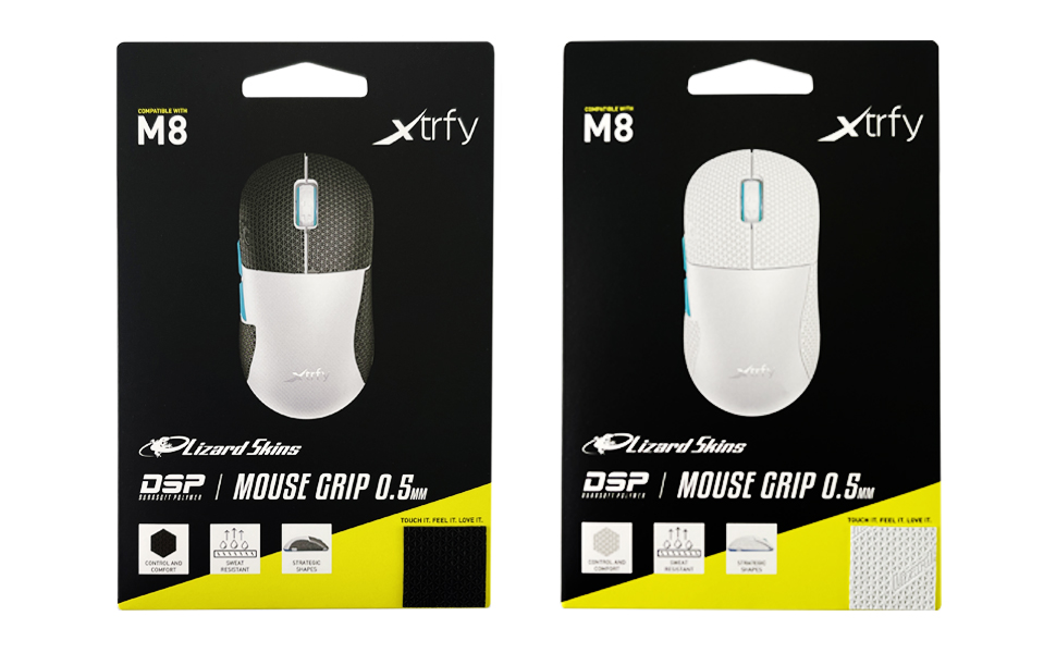 Xtrfy M8 wireless ブラックとマウスグリップ 【新品未開封】 m8-wireless - Built On Experience －Xtrfy Japan