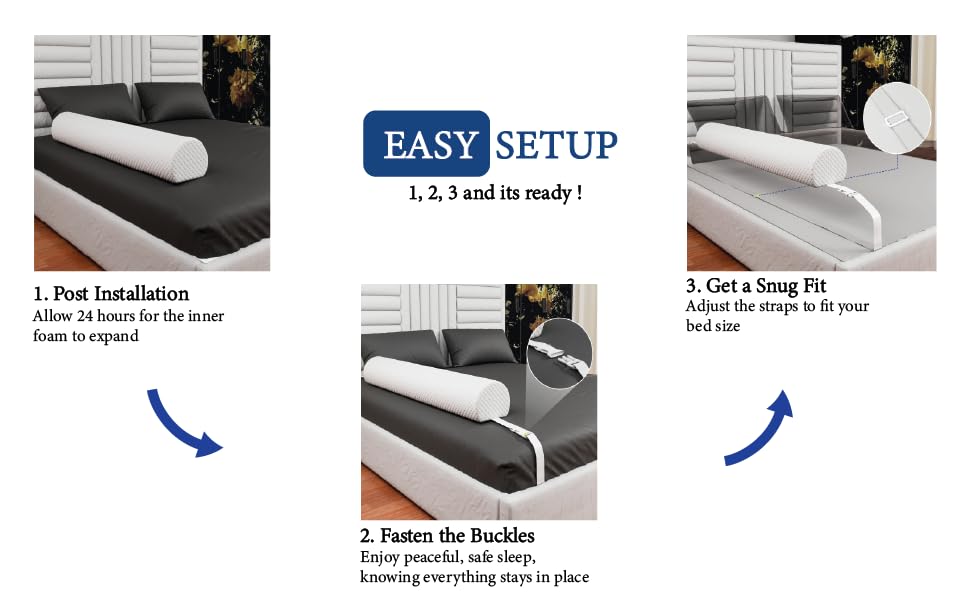 crib bumpers bed toddlers bumper baby guard toddler barriers king queen portable foam Sleep travel