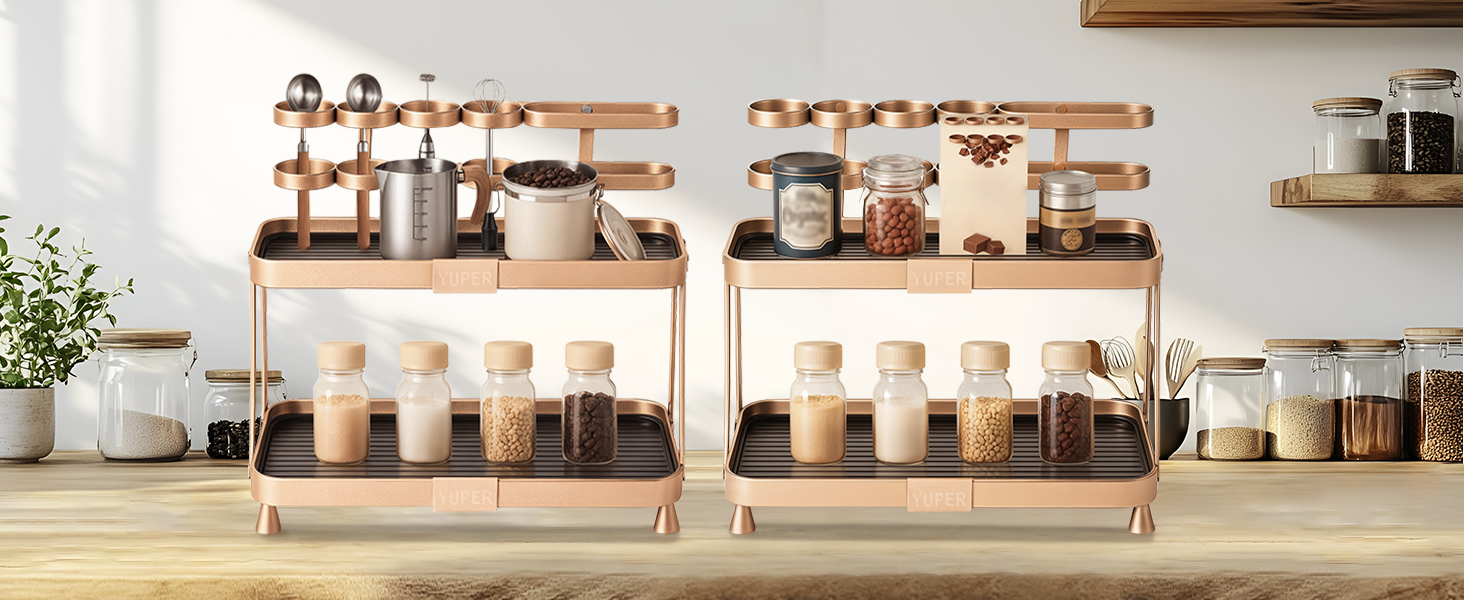 Coffee Bar Organizers Decor