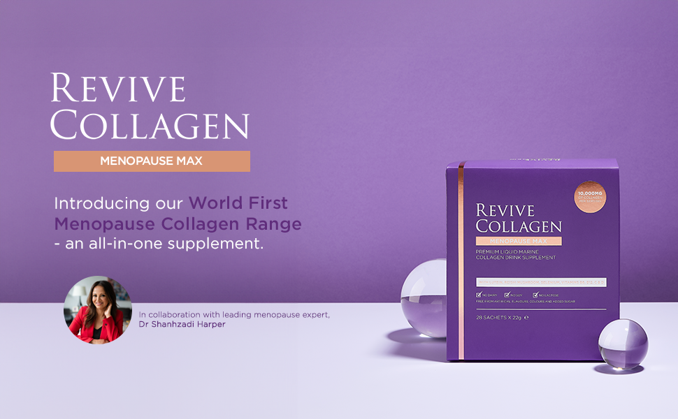 Revive Collagen Premium Menopause Range Hydrolysed Liquid Marine