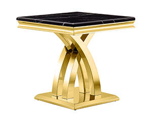 ENDBOSS GOLD 2個 Amazon.com: AUZ Gold End Table Set of 2, Rich Gold Square