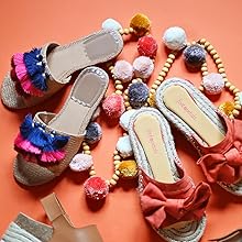 Foot Petals heel, ball of foot, and under heel cushions in a collection of fun footwear.