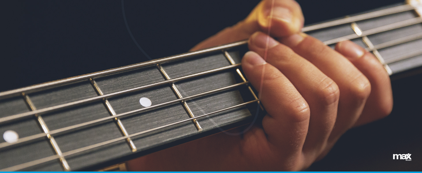 Bajo eléctrico para principiantes con un diseño estilo P-Bass (Precision Bass)