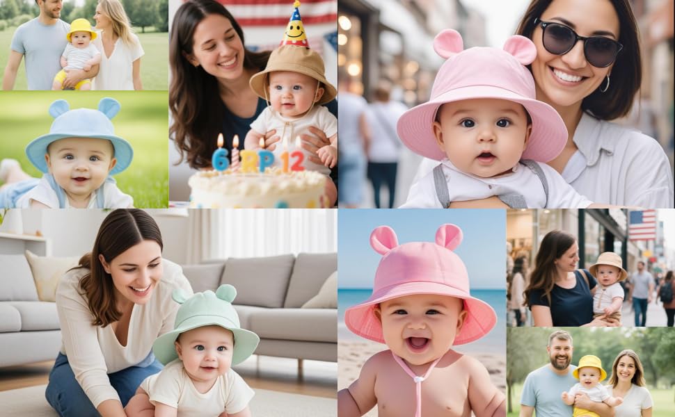 Toddler bucket hat