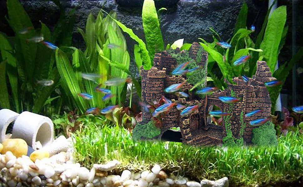 Aquarium Castle Decoration