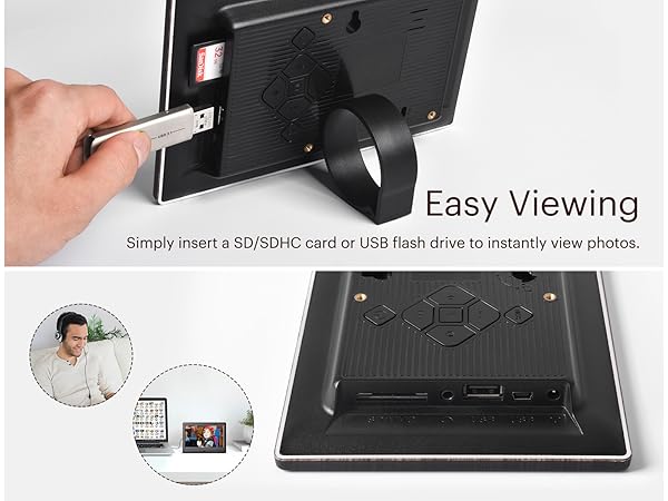 Amazon.com : KODAK 7 Inch Wood Digital Picture Frame with