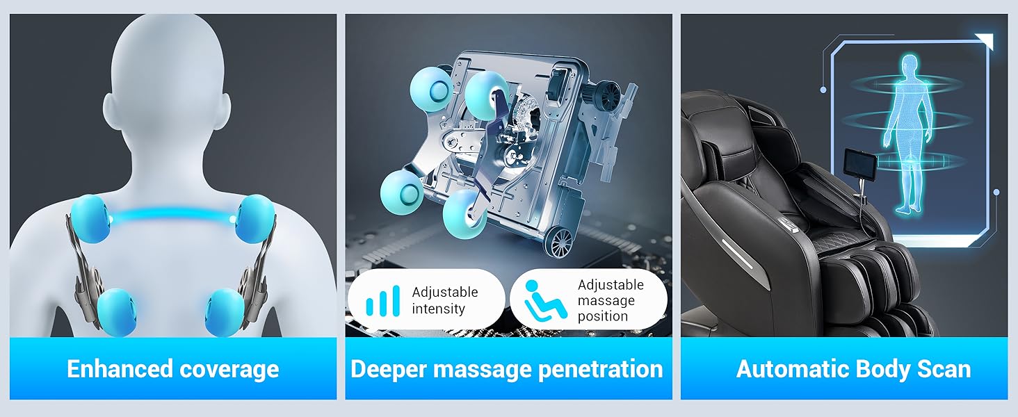 Upgraded large 3D Massage Hand