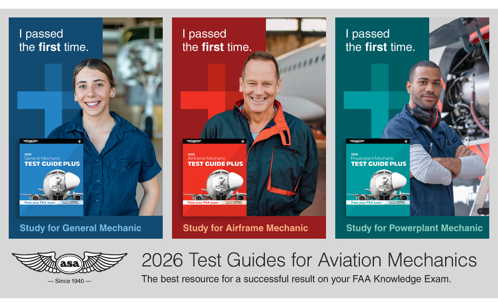 Airframe Mechanic Test Guide 2026: Study and prepare for your aviation mechanic FAA Knowledge Exam (ASA Test Prep Series) Airframe Mechanic Test Guide 2026: Study and prepare for your aviation mechanic FAA Knowledge Exam (ASA Test Prep Series)