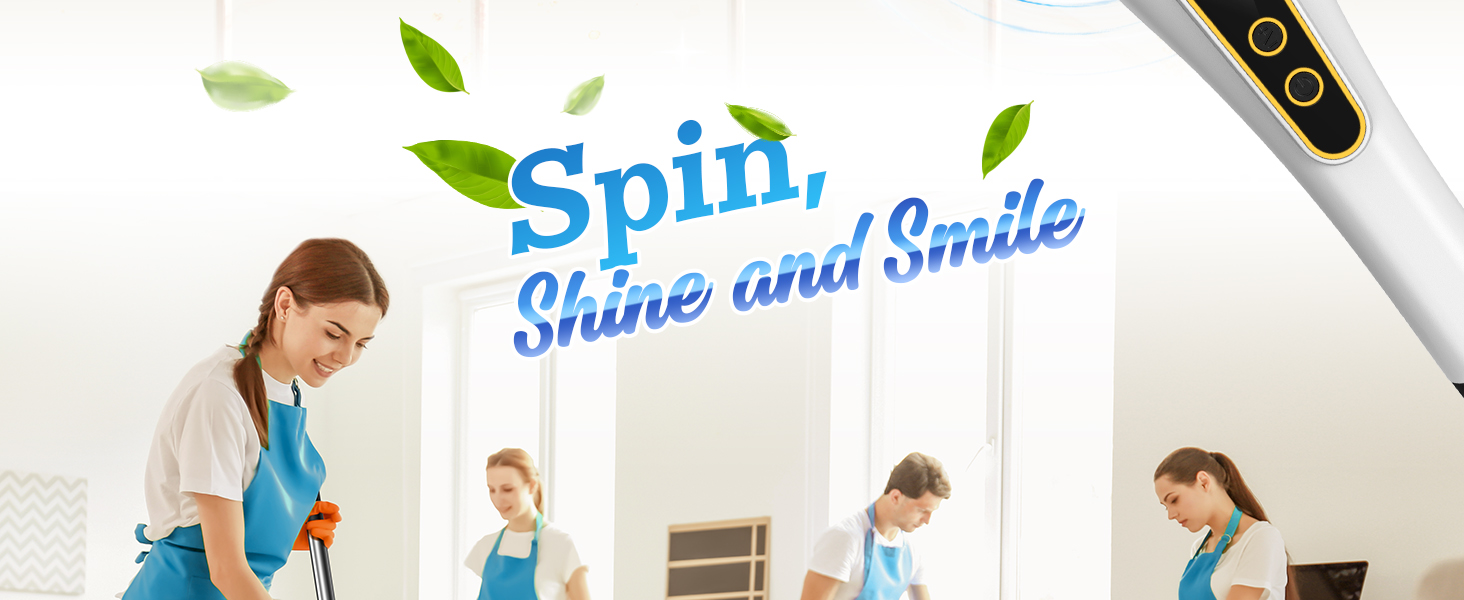 electric spin scrubber