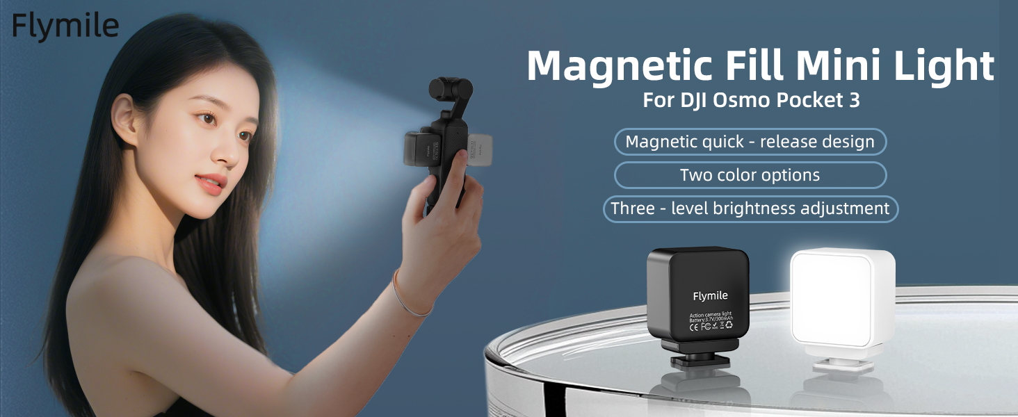 dji osmo pocket 3 light attachment