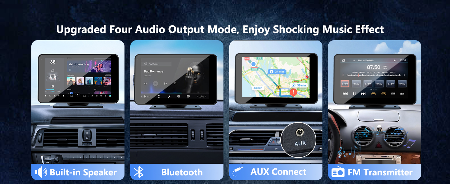 carplay screen 7''