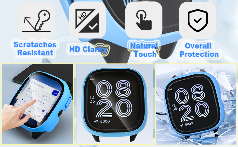 pupvus Case For GizmoWatch 3 ScreenProtector 2Pack