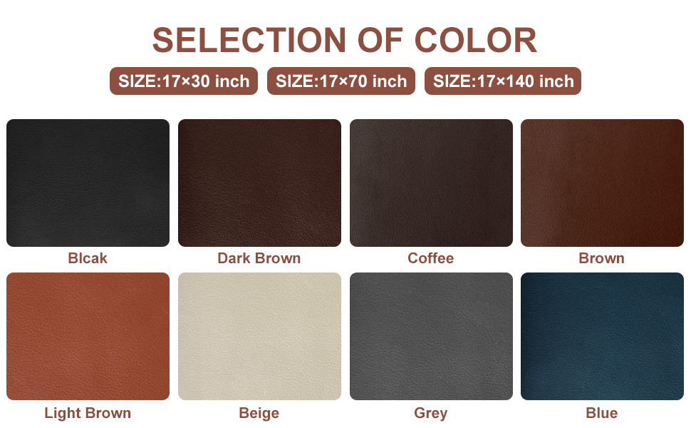 AVEUO Self Adhesive Leather Repair Patch,17x70 inch Leather