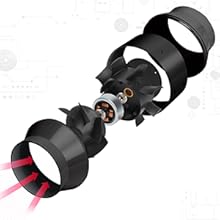 Amazon.co.jp: DUCTURBO 中間取付形ダクトファン 100mm 強力 風量:275