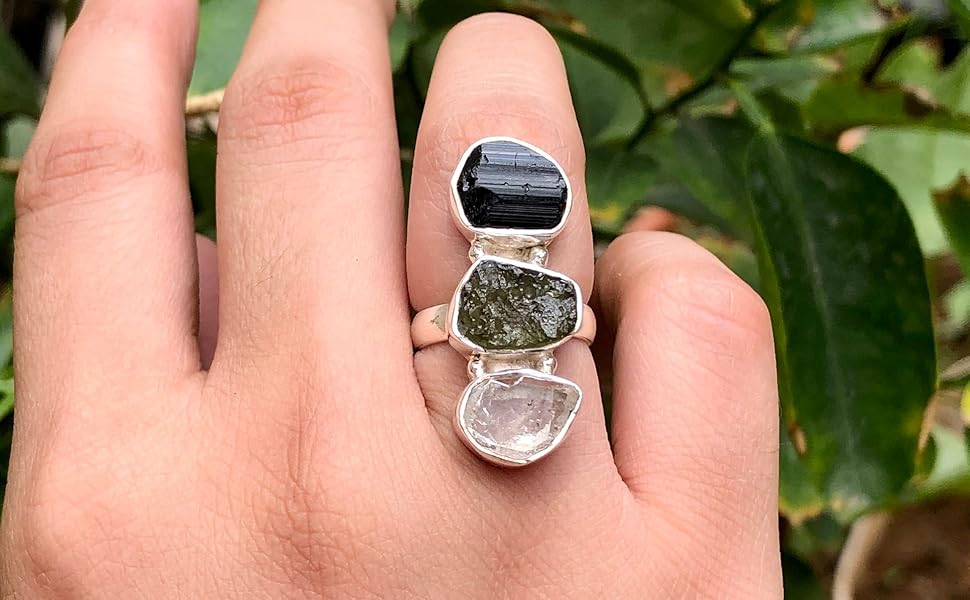 Genuine Gemstone Ring