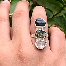 Genuine Gemstone Ring 