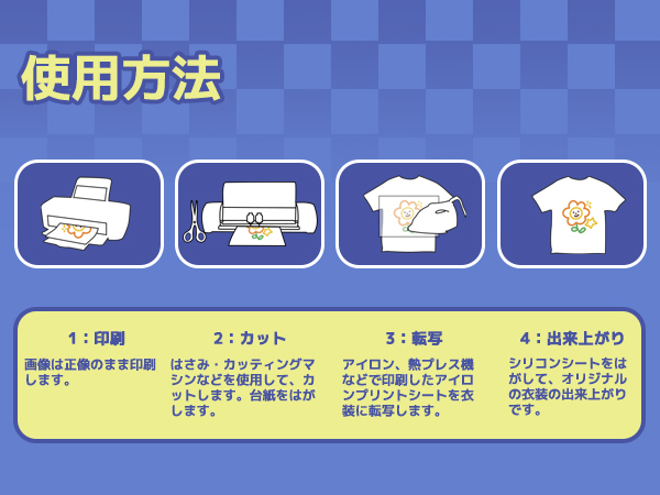 DNG 　アイロンプリントシール Amazon.co.jp: TranSmile アイロンプリントシート 20枚 A4 白