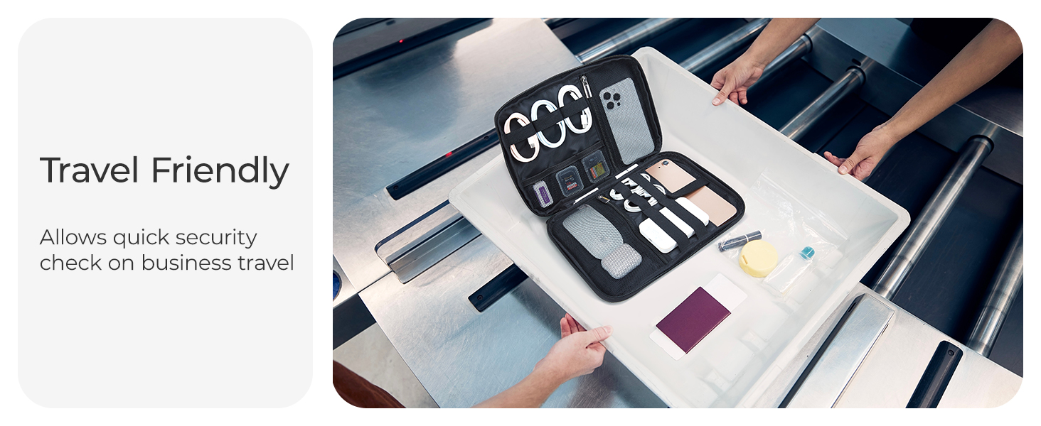 tech organizer travel case