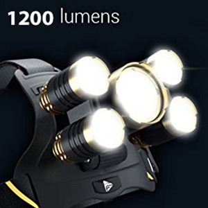 5 LED LIGHT HEAD LAMP 4 USB Head Lamp