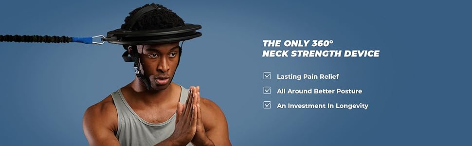 The only 360 degree neck strength device