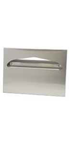  TSC-1 Half-Fold Stainless Steel Wall Mounted Toilet Seat Cover Dispenser