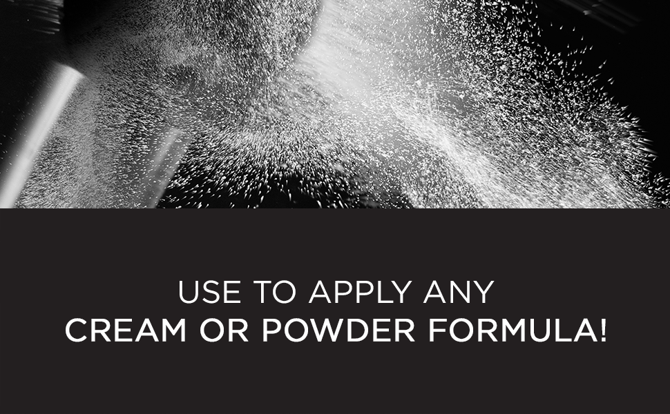 Pure Cosmetics 10 Piece Professional Makeup Brush Set (Black Quilted)