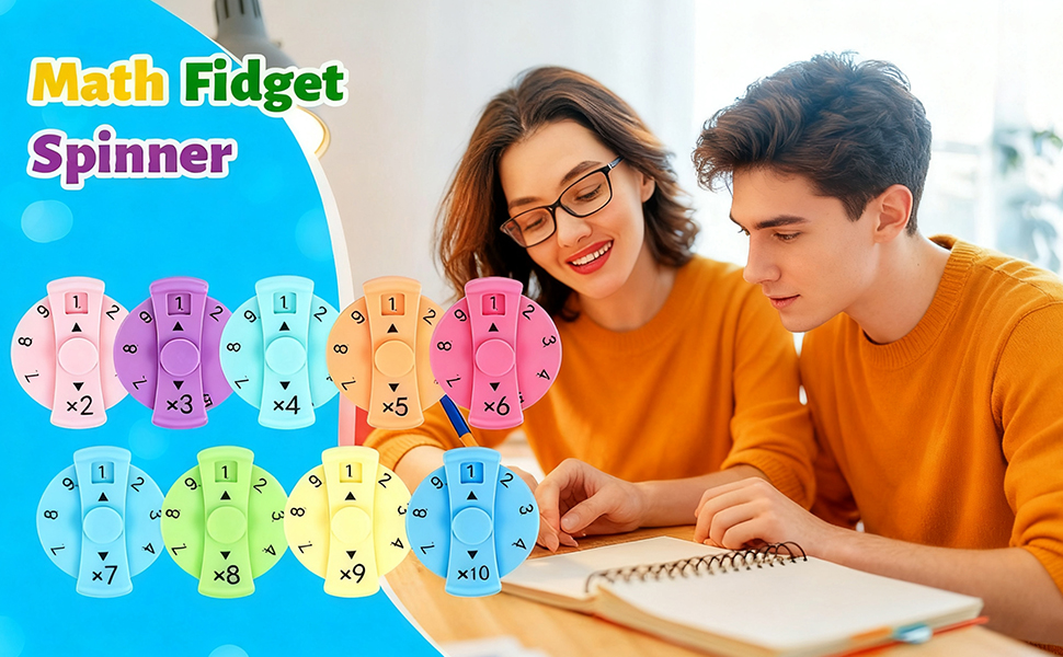 math fidget spinners