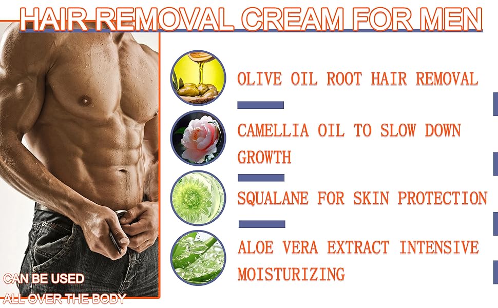 Hair Removal Cream for Men