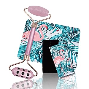 Amazon | ローズクォーツ 防水 六角形 美顔ローラー 【Tochno（トチノ