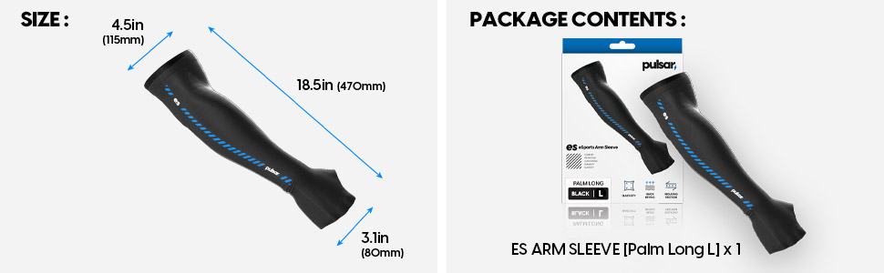 Amazon.co.jp: Pulsar Gaming Gears eS アームスリーブ ARM SLEEVE