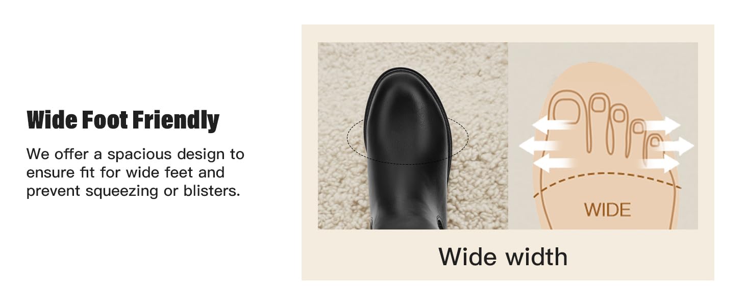Wide Foot Friendly