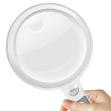 handheld magnifying glass