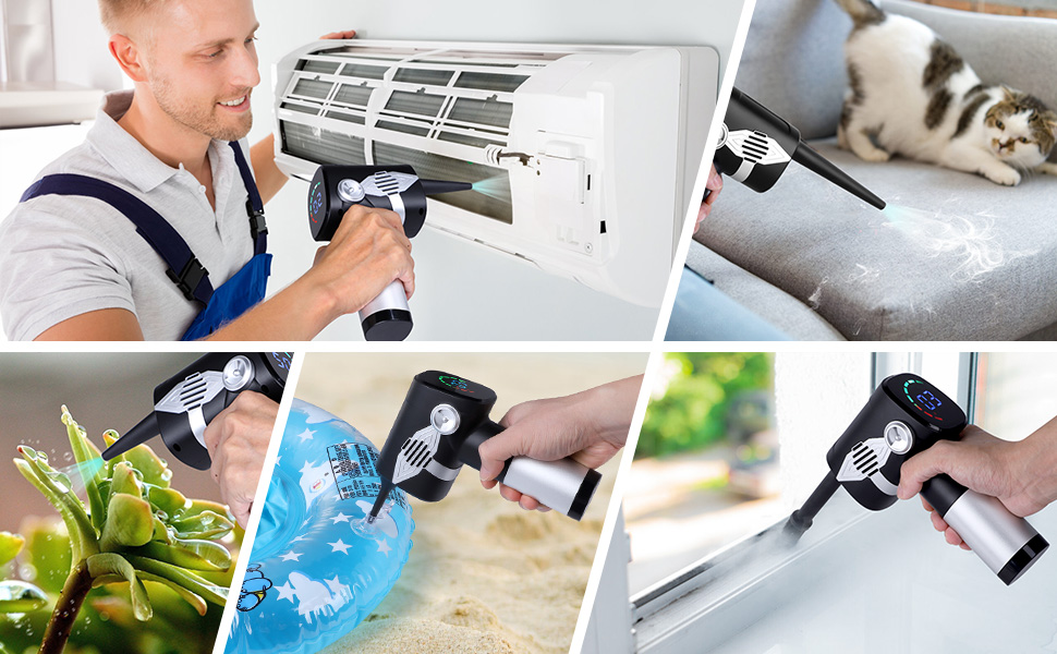 compressed air duster for electronics
