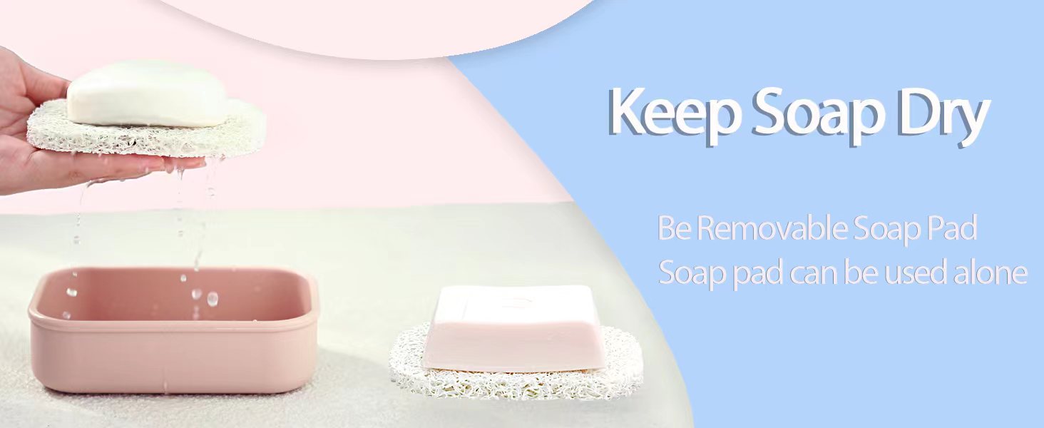 PUTING Silicone Travel Soap Bar Holder, Leak Proof Soap