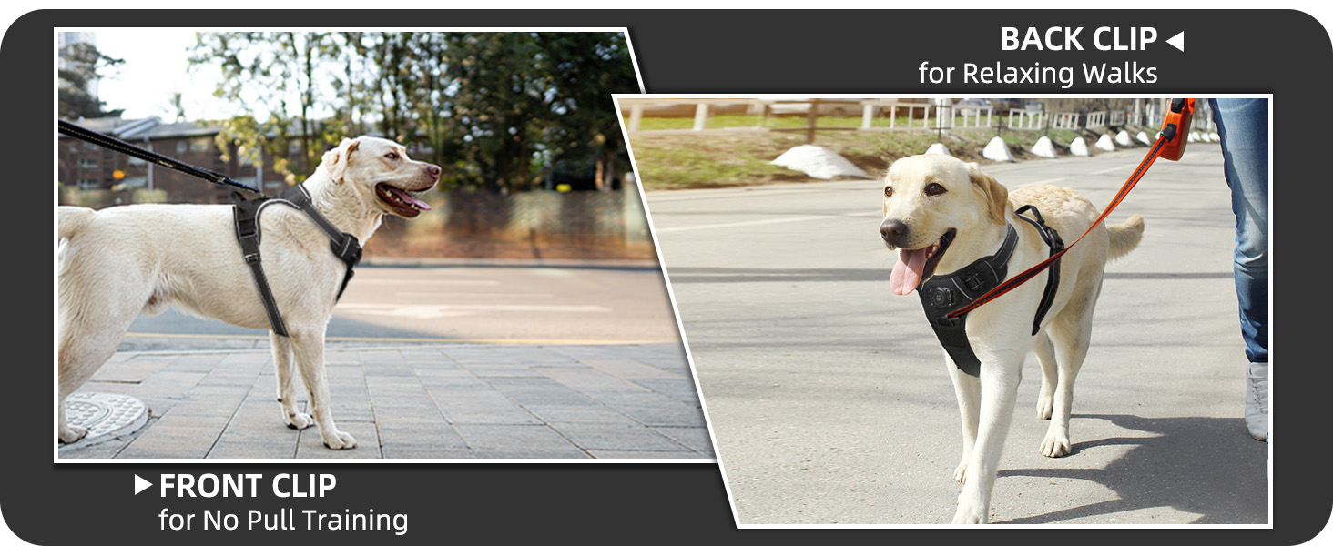 airtag dog harness integrated waterproof apple air tag holder dogs vest harnesses no-pull harness l