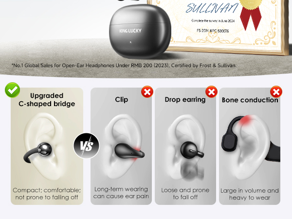 clip on earbuds
