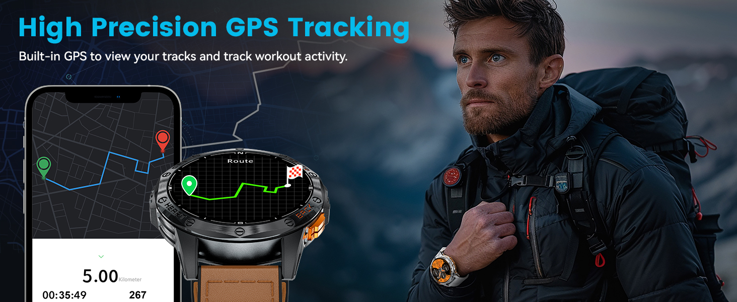 GPS smart watches for men