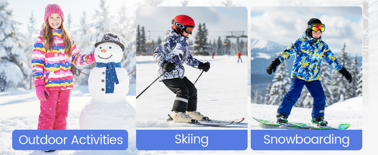 boys girls winter suit
