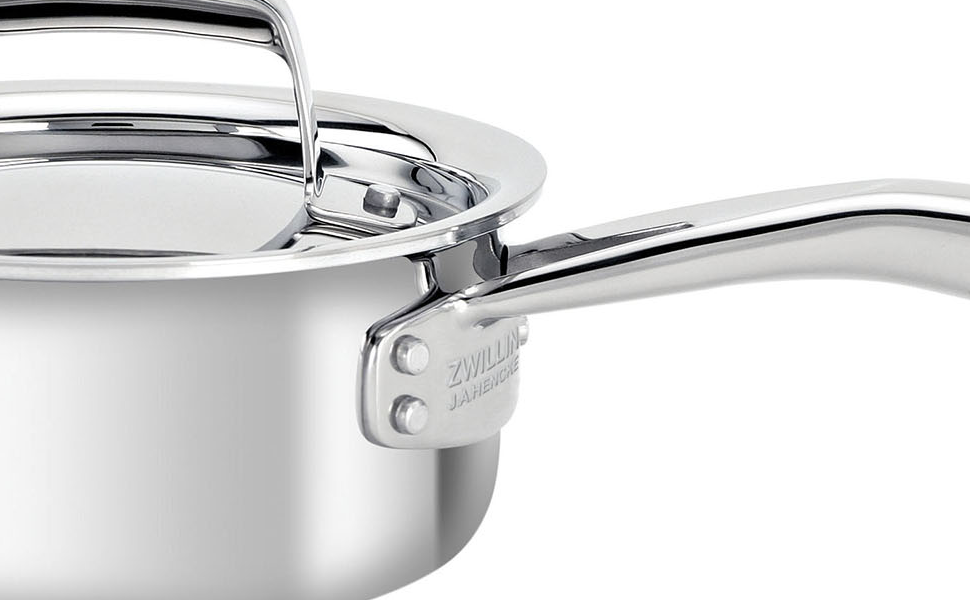 ZWILLING Truclad I 1 Qt. / 9 L I Saucepan with Lid, Silver, Regular