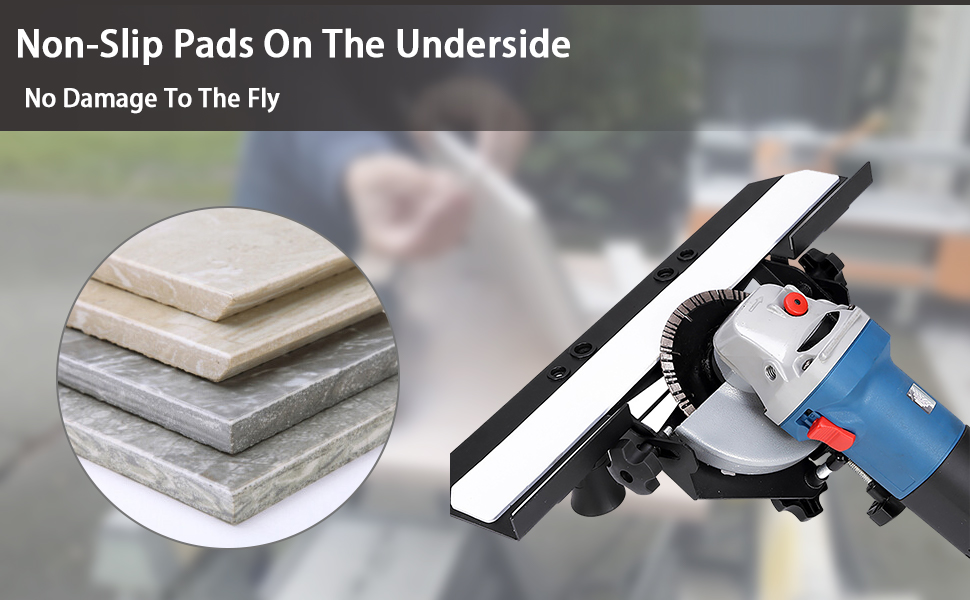 ADWOLT Slider 45° Tile Cutter for Angle Grinder 115/125mm,Accessory for