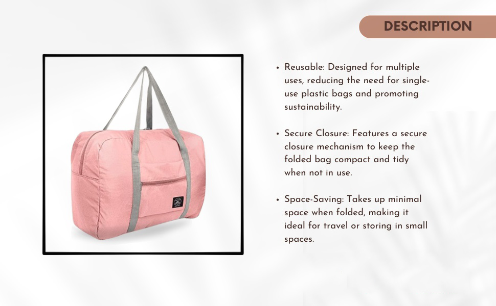 Minnesota Travel Foldable Duffle Bag