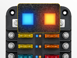 6 Way Fuse Relay Block with ACC Control