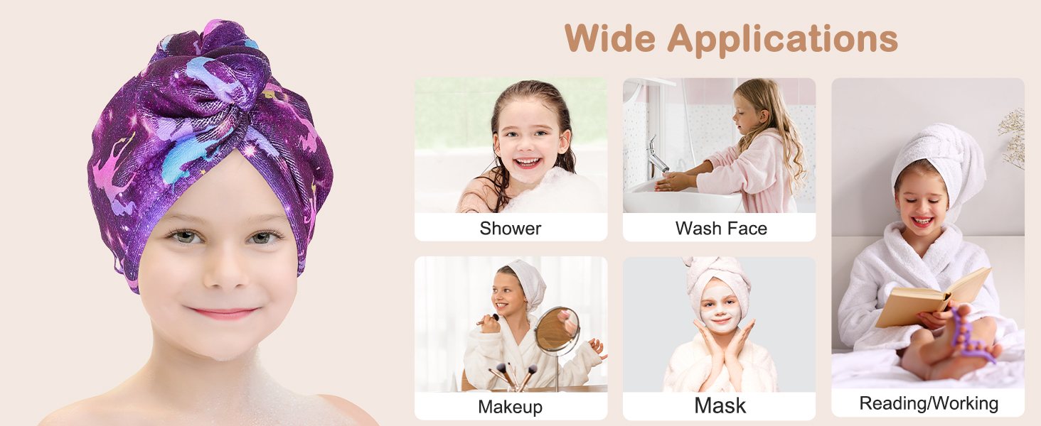 Microfiber Hair Towel Wrap