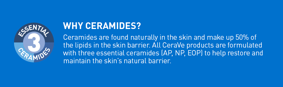WHY CERAMIDES