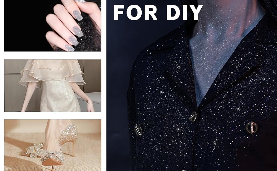 sparkle shiny body shimmer glitter body hair spray for clothes