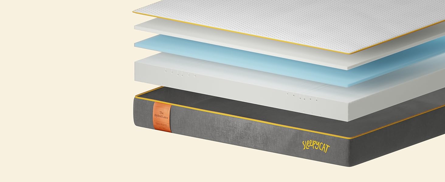 SleepyCat Latex Mattress 10 Years Warranty 100 Nights Trial
