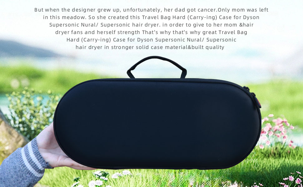 Travel Bag Hard (Carry-ing) Case for Dyson Supersonic (Nural )hair dryer HD15 HD08HD07HD01