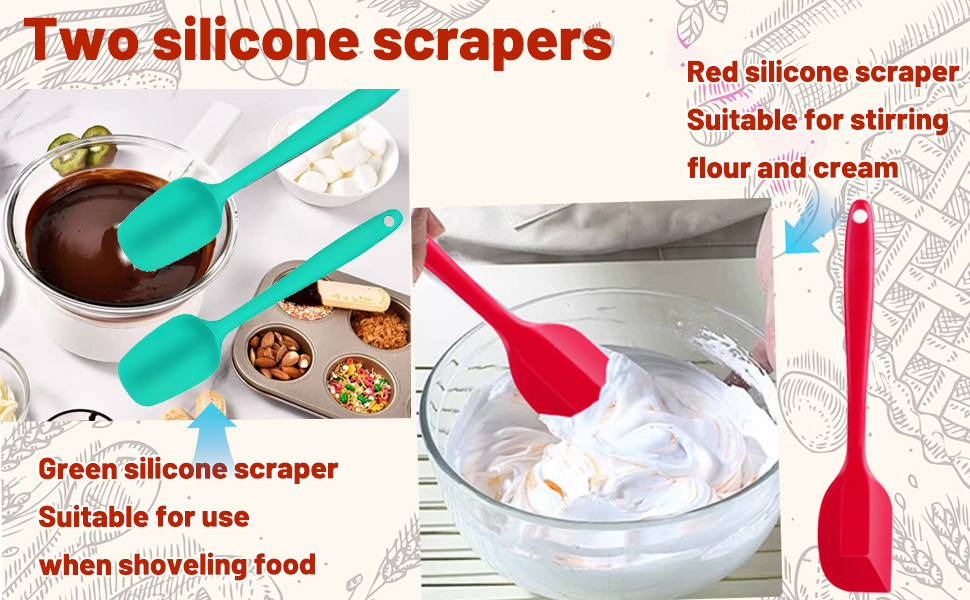 silicone scrapers