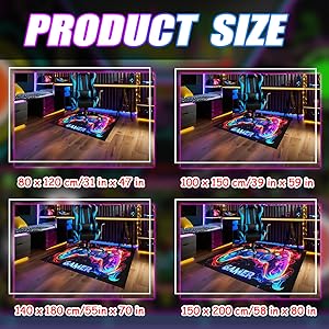gaming rugs in a variety of fun designs